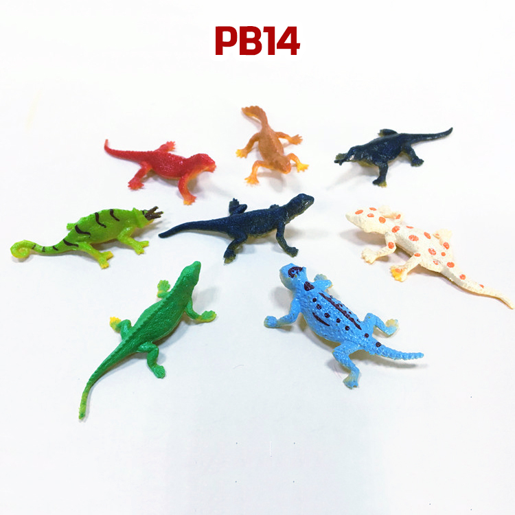 Bộ đồ chơi Mô Hình Các Con Thú Khủng Long Trong Rừng Bằng Nhựa 13 Chi Tiết