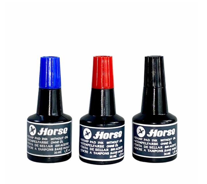 Mực đổ con dấu Horse Thái Lan Xanh/đỏ
