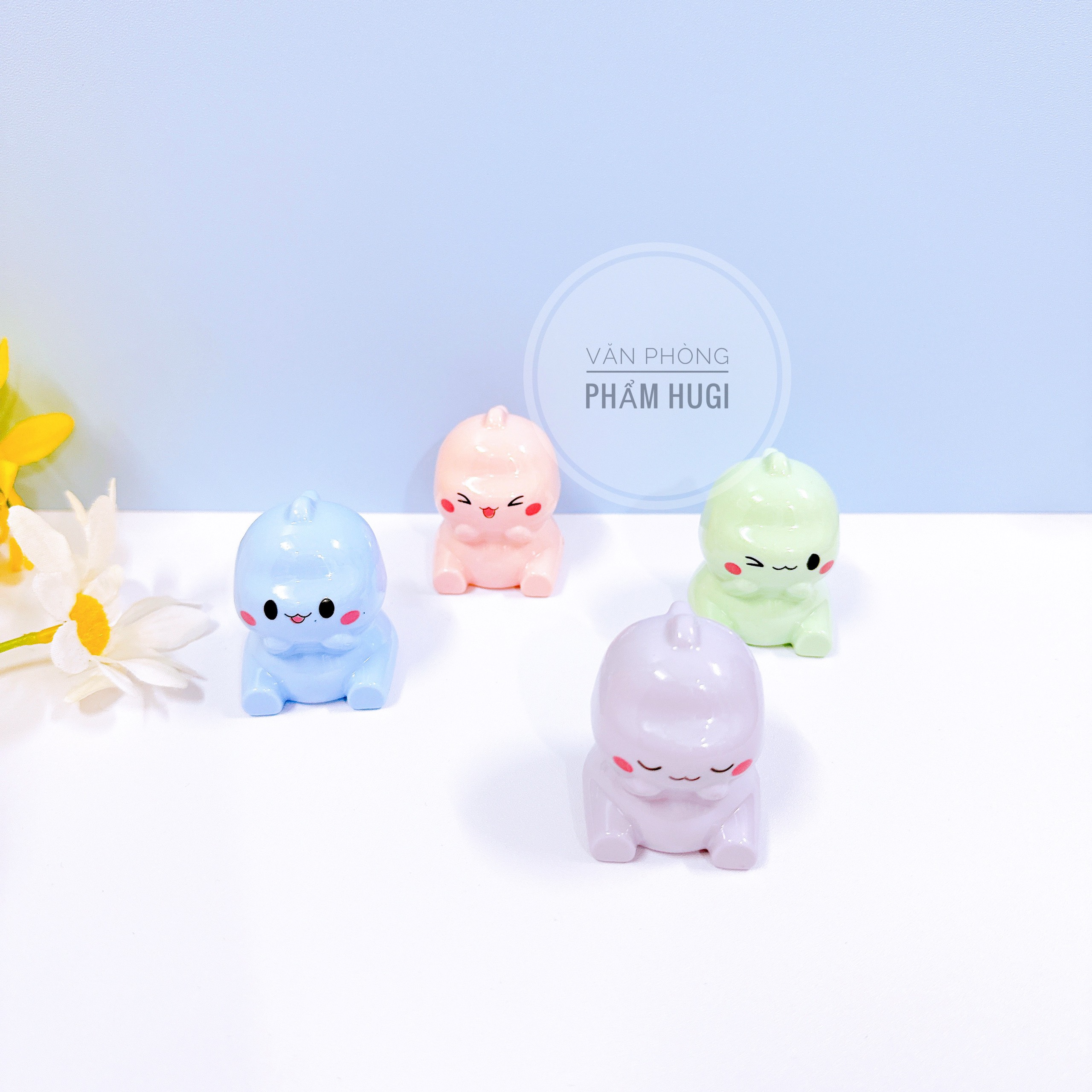 2 PCs cute dinosaur pencil sharpener