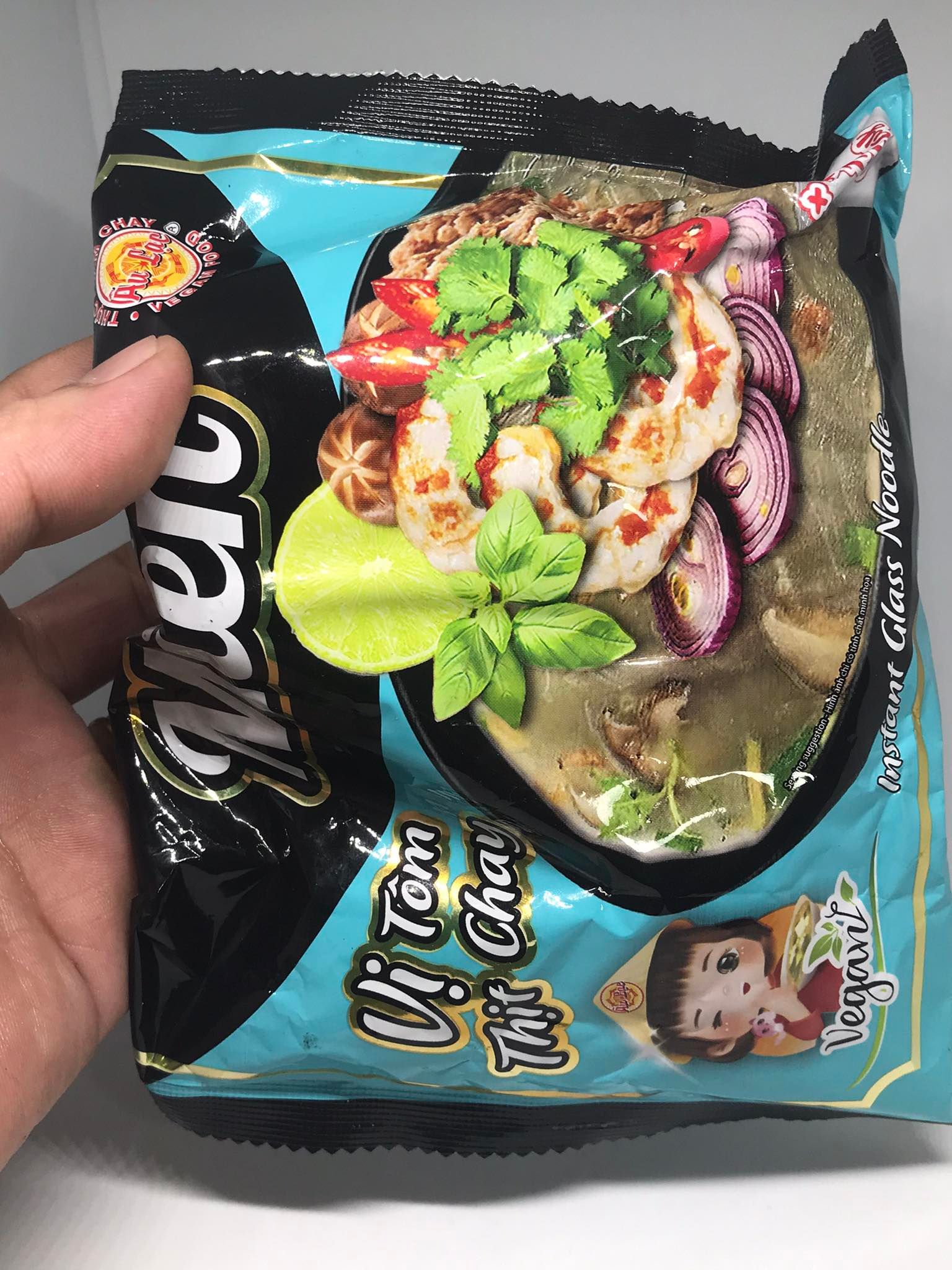 Miến Vị Tôm Thịt Chay Âu Lạc - Gói 62g