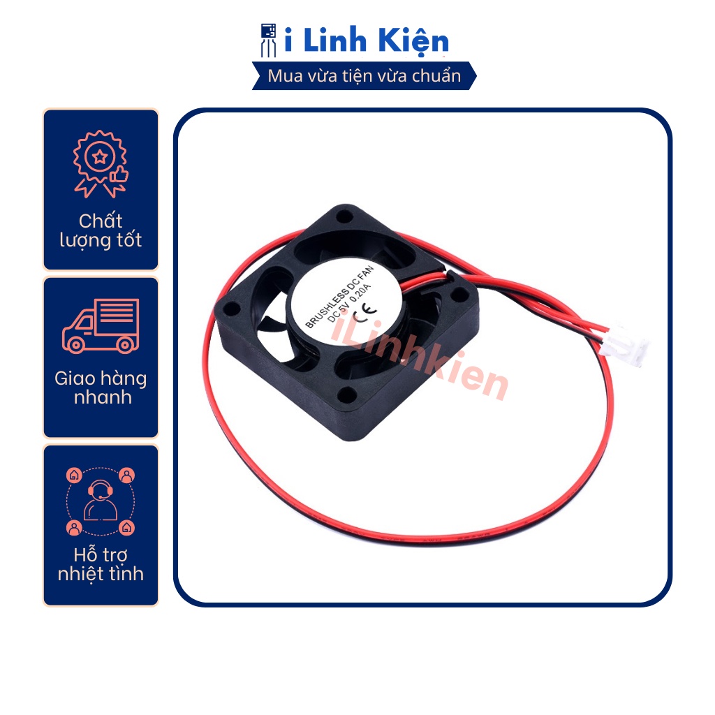 Quạt tản nhiệt 24V đầy đủ các kích thước