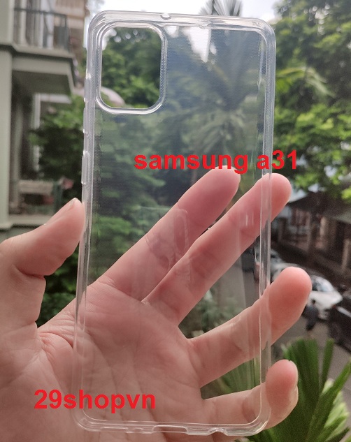 Ốp dẻo trong suốt Samsung A31