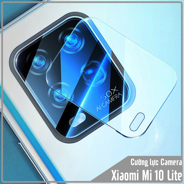 [MUA 1 TẶNG 1] Kính cường lực Camera Xiaomi Mi 10 Lite