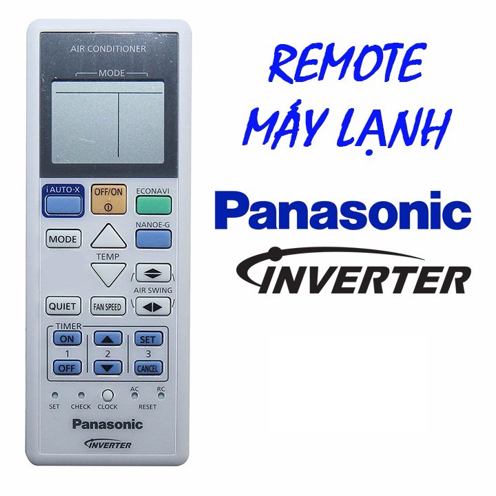 Điều khiển Remote máy lạnh PANASONIC inverter