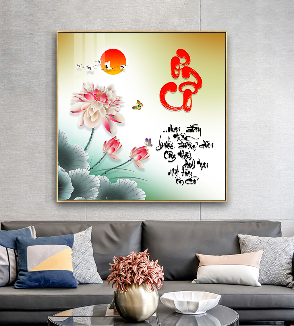 Tranh thư pháp Ơn Cô mai đây trên bước đường đời công thành doanh toại nhớ hoài ơn cô tặng khung tranh thư pháp tri ân thầy cô miễn phí