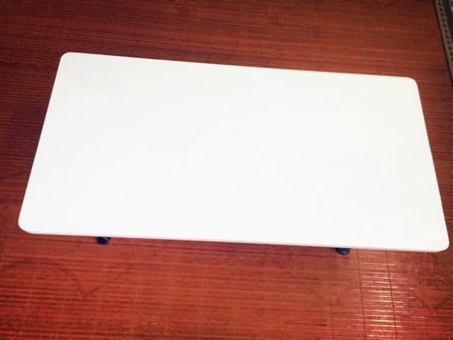 bàn gấp học sinh trắng  80-40cm