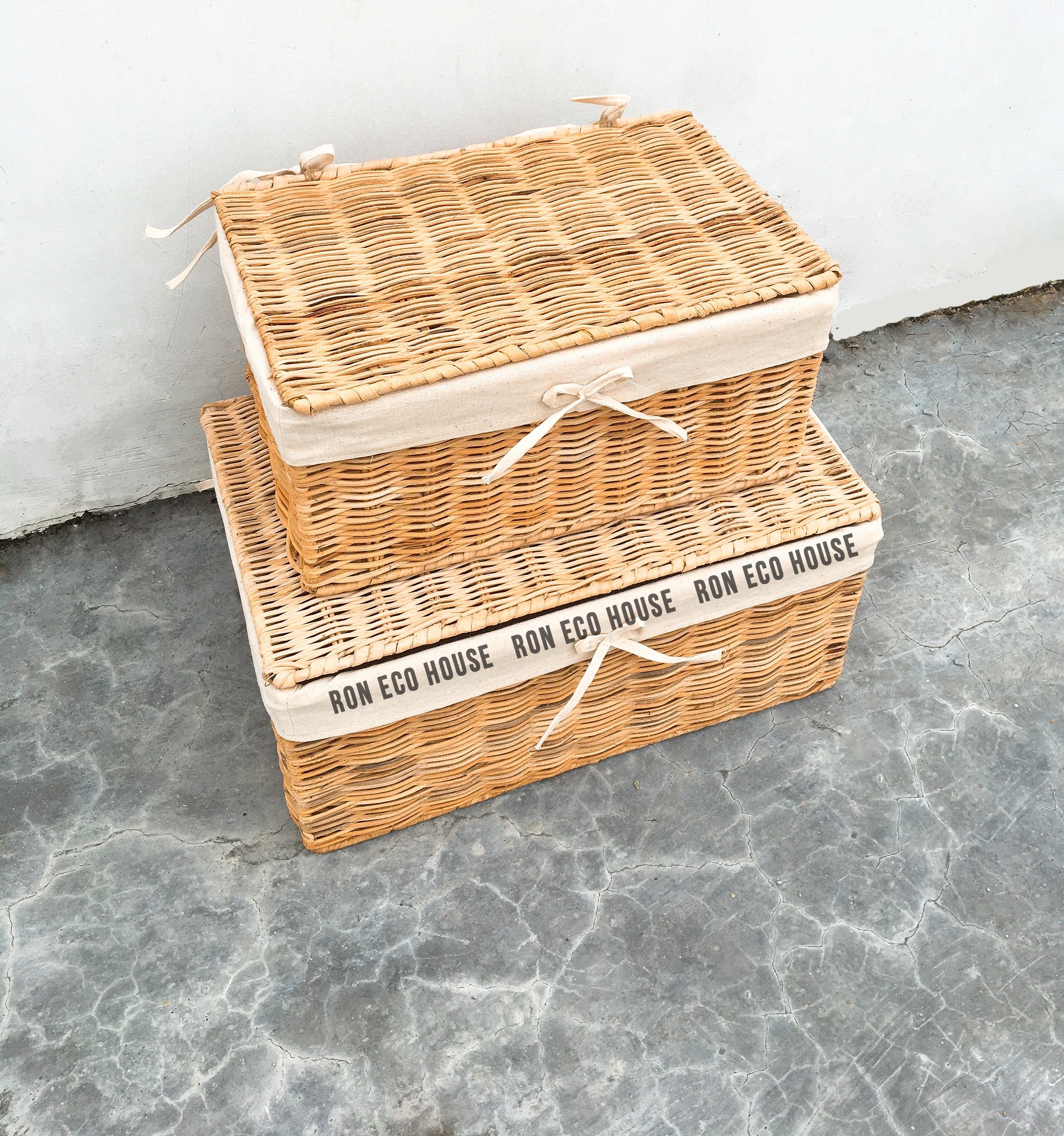 Khay Mây, Giỏ Mây Đựng Quần Áo, Vật Dụng Size Trung