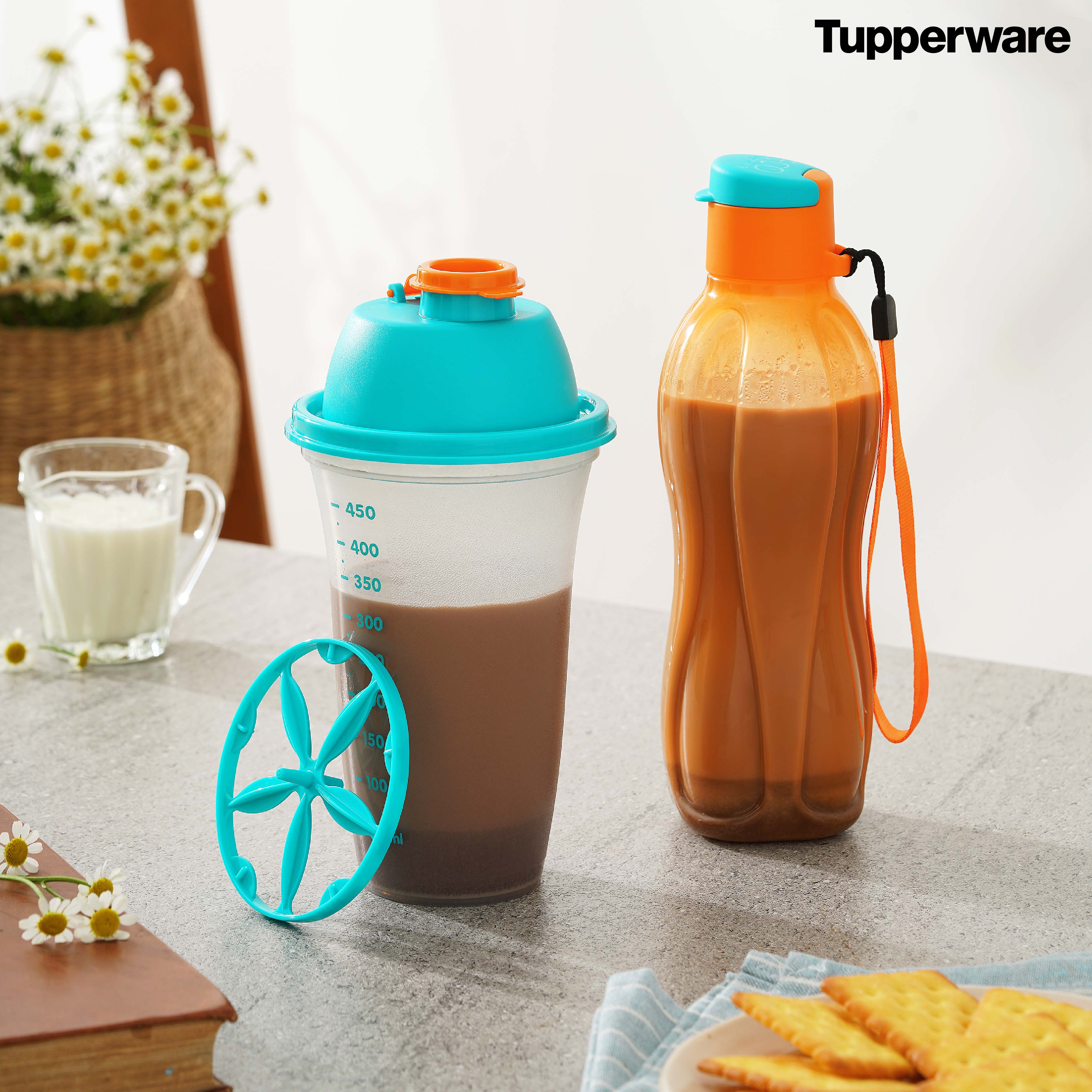 Bộ Sản Phẩm Memberkit Shake N Go Tupperware