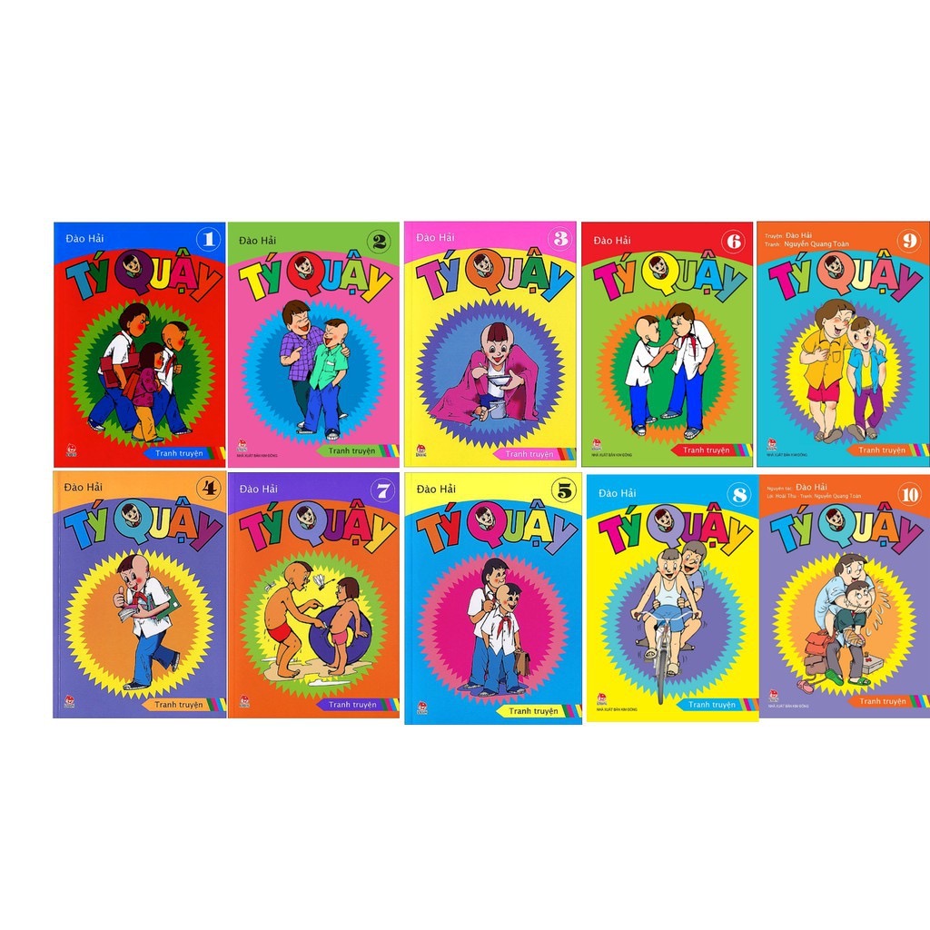 Sách - Combo Tý Quậy ( Trọn Bộ 12 tập)