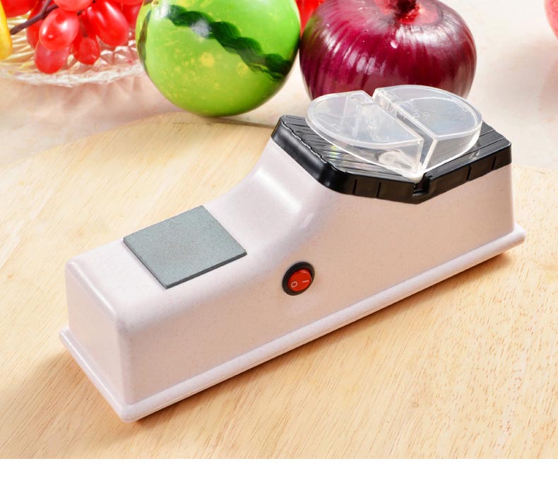 [ RẺ VÔ ĐỊCH ] Máy Mài Dao Kéo Đa Năng.Máy Mài Dao Kéo Bằng Điện.Dụng Cụ Mài Dao Tự Động,Máy Mài Dao Kéo Được Thiết Kế Đơn Giản Và Dễ Sử Dụng,Kiểu Dáng Phù Hợp Với Không Gian Bếp Mọi Nhà.Thân Máy Làm Bằng Nhựa,Thép Không Gỉ