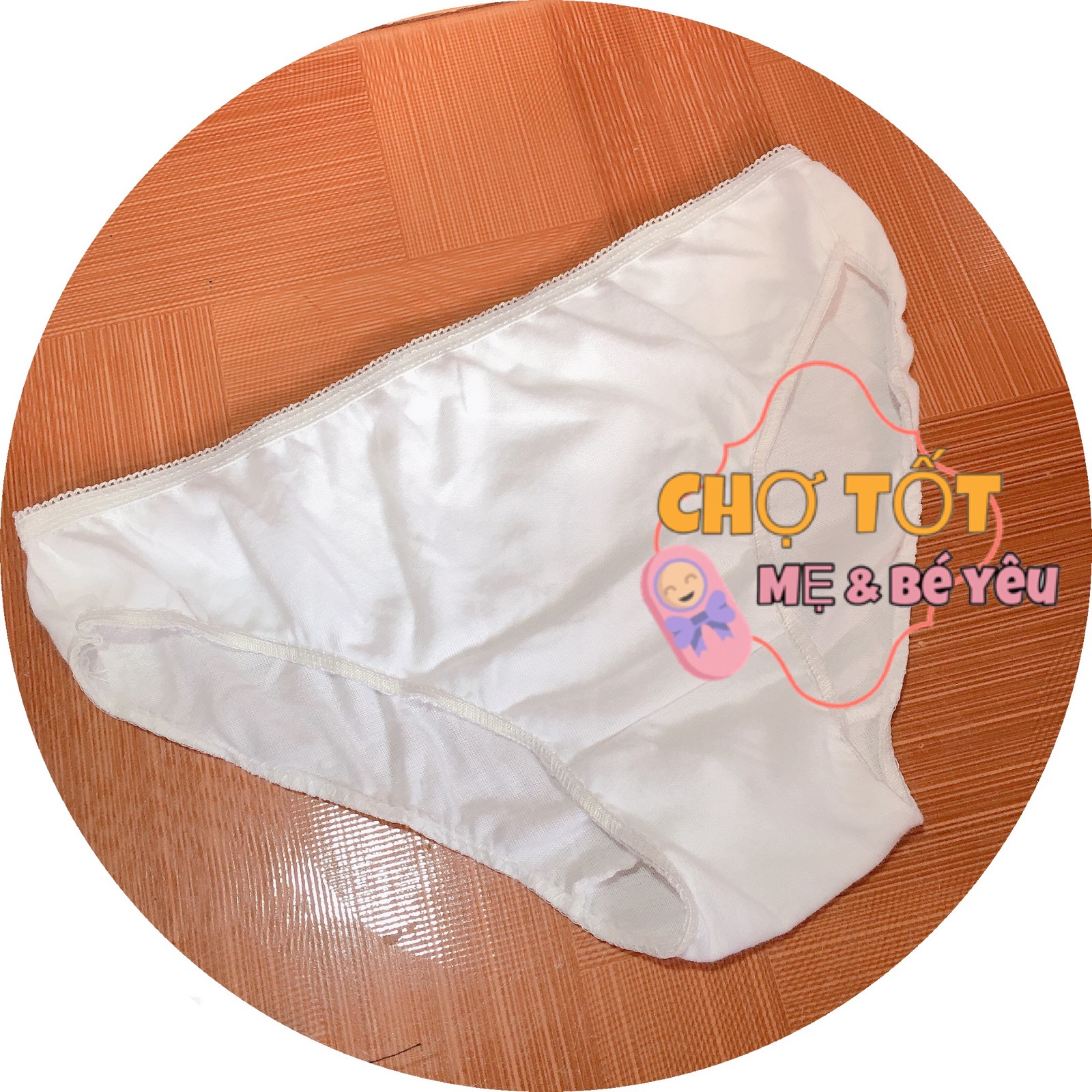Túi 6 Chiếc Quần Lót Giấy Vải Cotton Dùng 1 Lần Size Lớn Dành Cho Người To Cân Cho Mẹ Bầu Mẹ Sau Sinh
