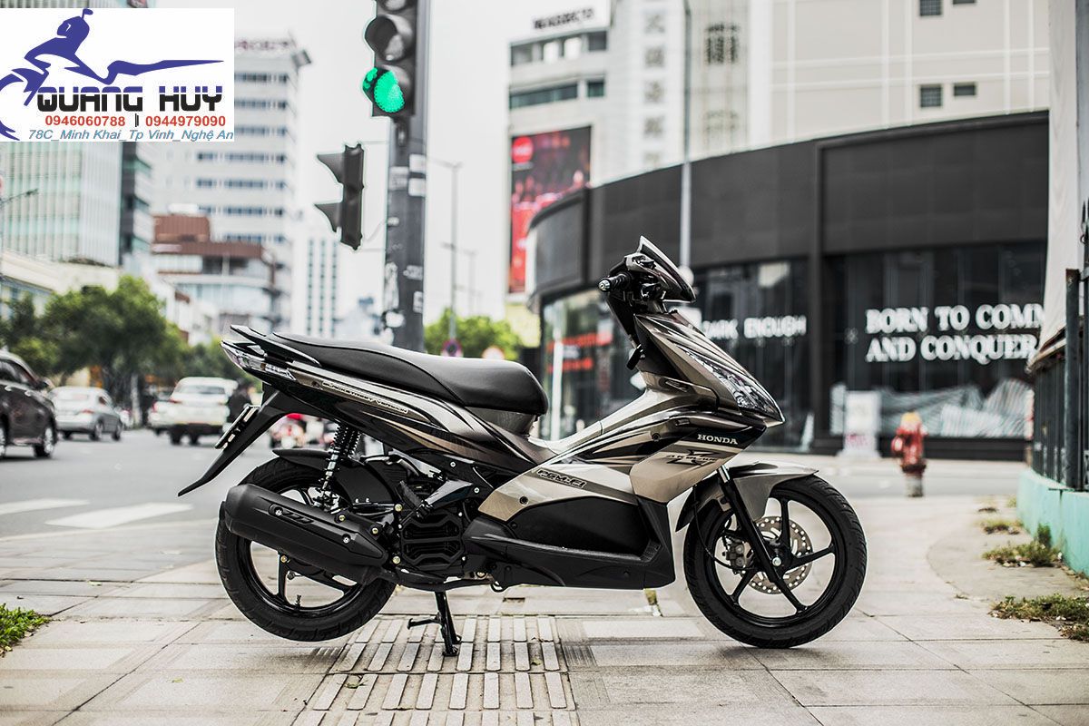 Tem Trùm Airblade Đen Đồng,TEam Decal AB 2007-2010