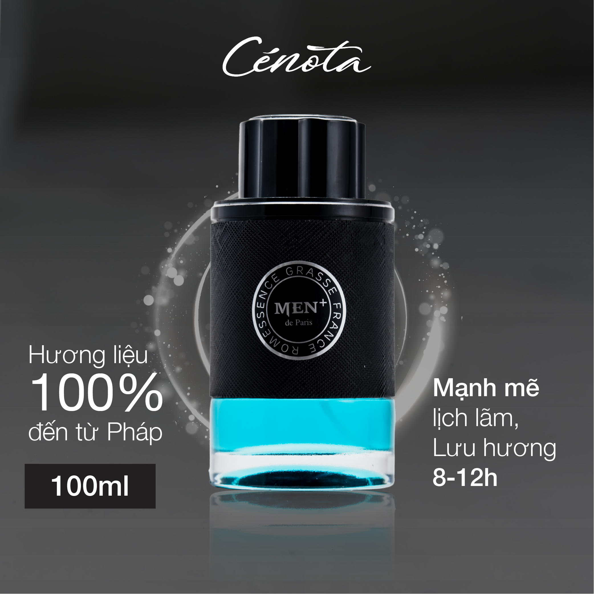 Nước hoa nam Cénota Men Plus 100ml, nước hoa nam tính quyến rũ