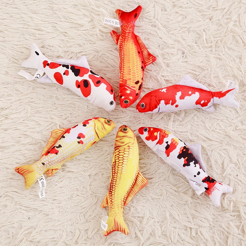 GẤU BÔNG CÁ CHÉP 25CM