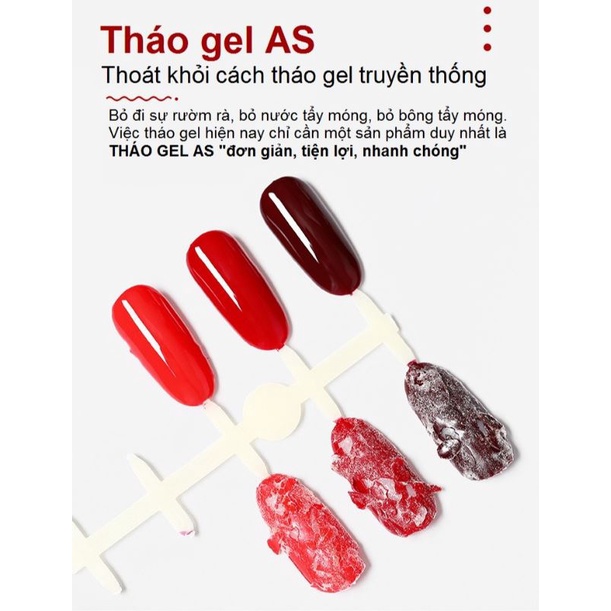 Phá gel AS chai 15ml hàng chính hãng