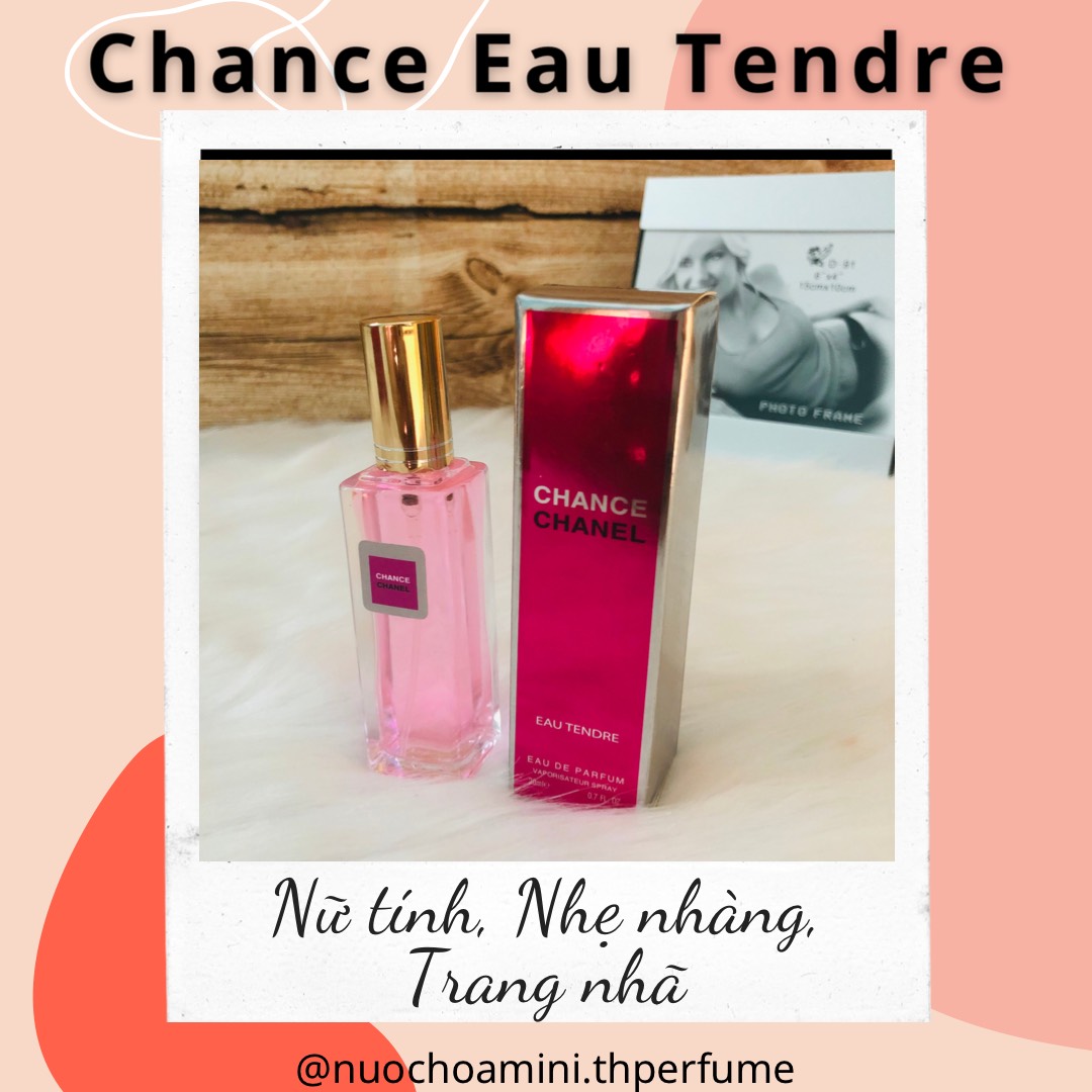 Nước Hoa Mini Nữ Chanel Chance Eau Tendre 20ml