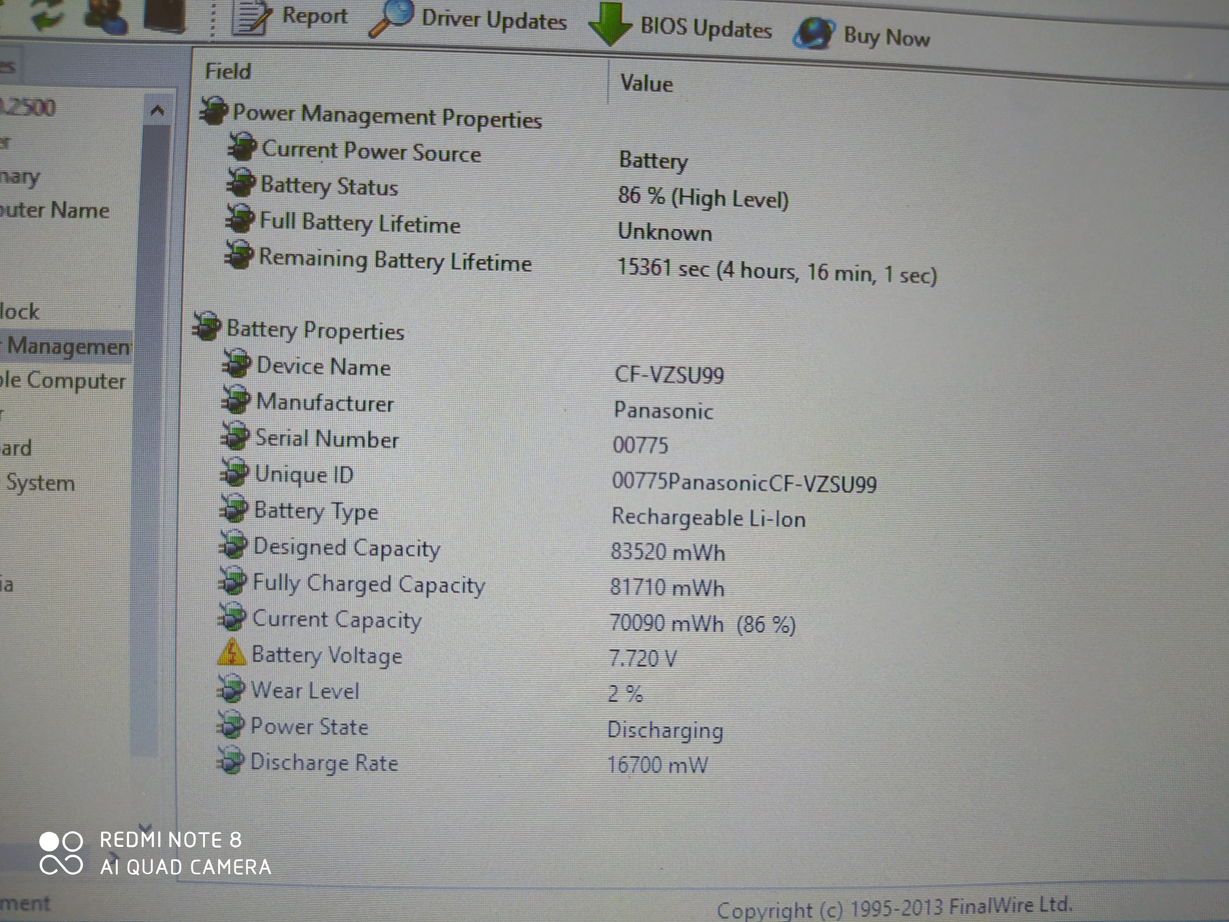 pin laptop panasonic nx,sx1,2,3,4