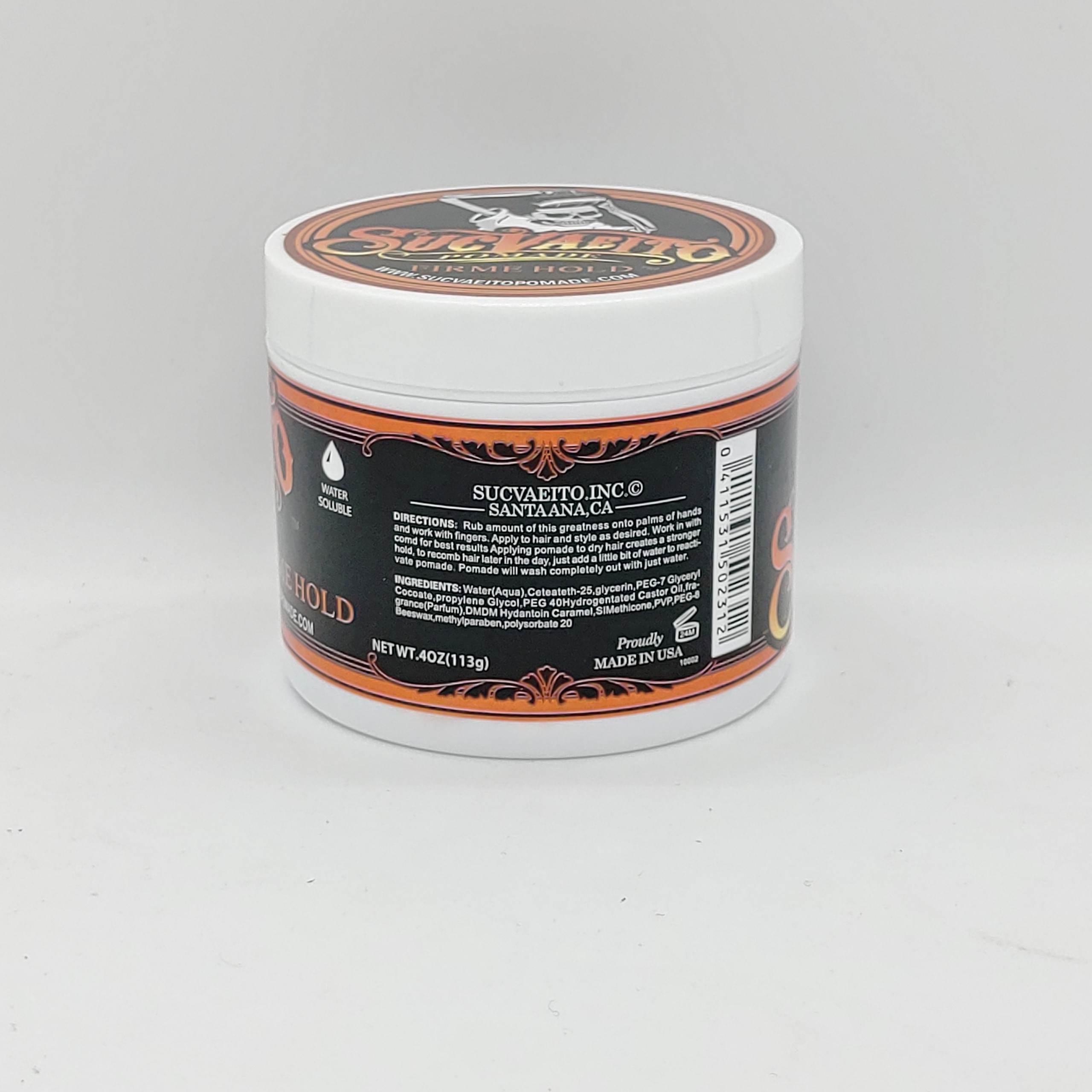 Sáp Vuốt Tóc Nam Suavecito Strong Hold - Sáp Mềm Nhé ( Hộp 113g)