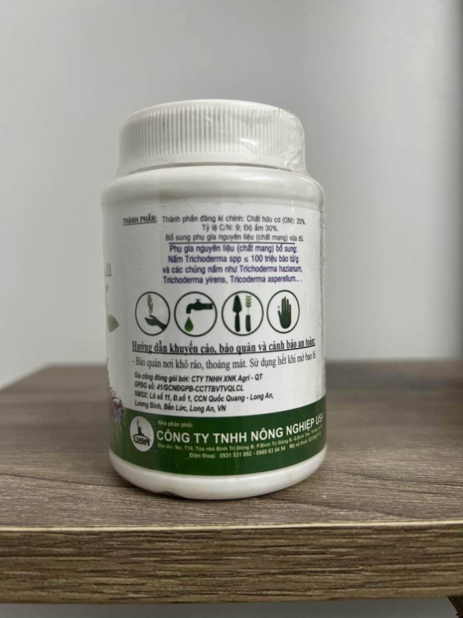 Phân bón Trichoderma hũ 100g