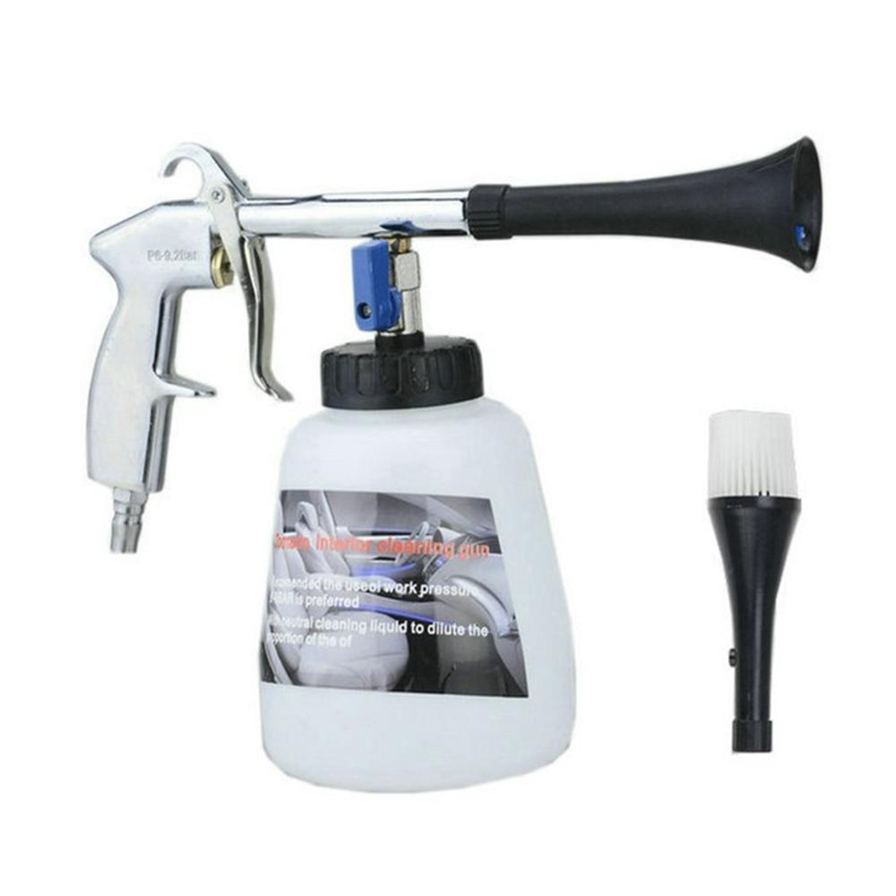 New Air xung thiết bị khí nén bụi Súng xe nội thất làm sạch Súng không khí cầm tay súng với đầu bàn chải