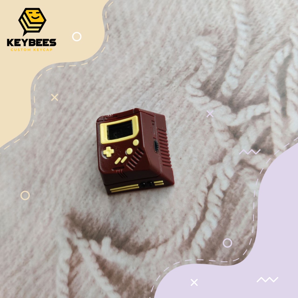 Artisan Keycap - Nút bàn phím cơ resin handmade Gameboy