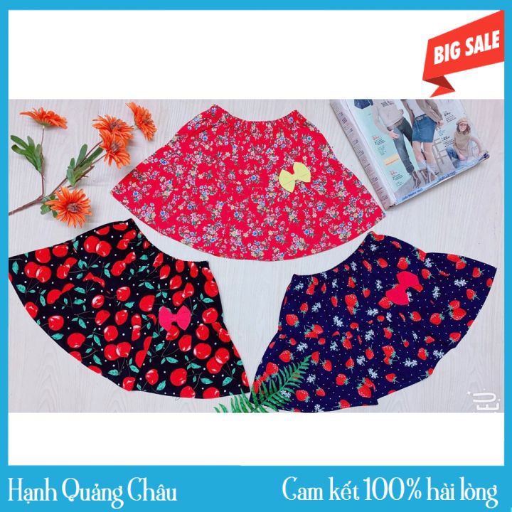 Chân váy bé gái - chân váy dành cho bé gái chất liệu cotton hàng đẹp