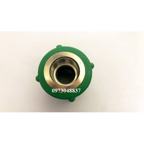 10 Nối ren trong 21 ống 25 nước nóng PPR Tiền Phong