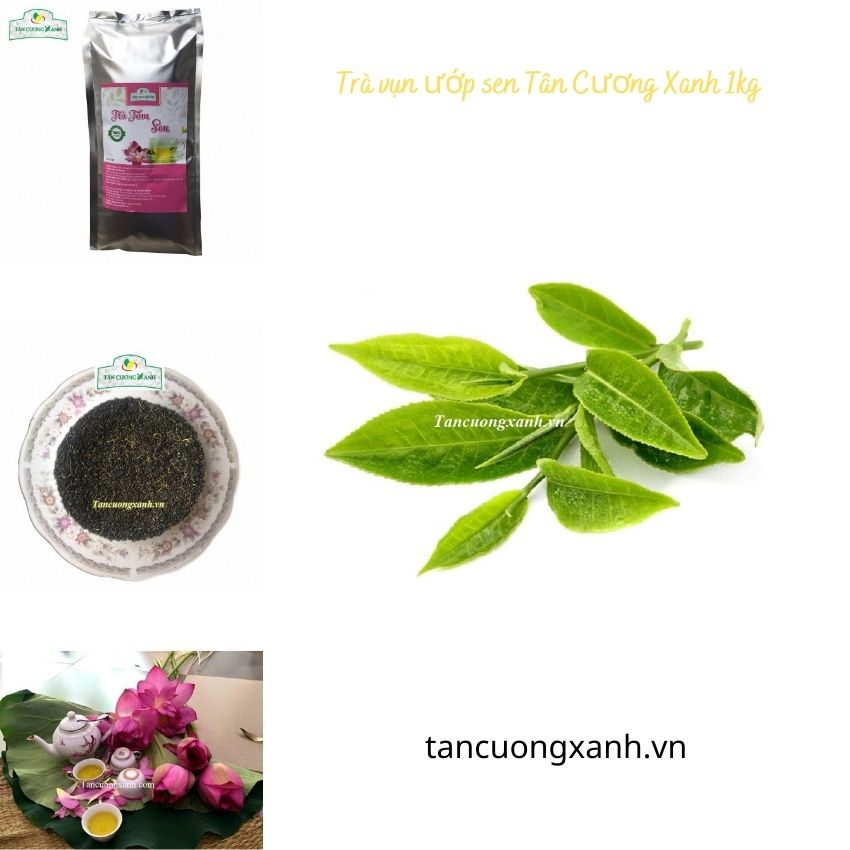 1kg Chè vụn sen Tân Cương Xanh