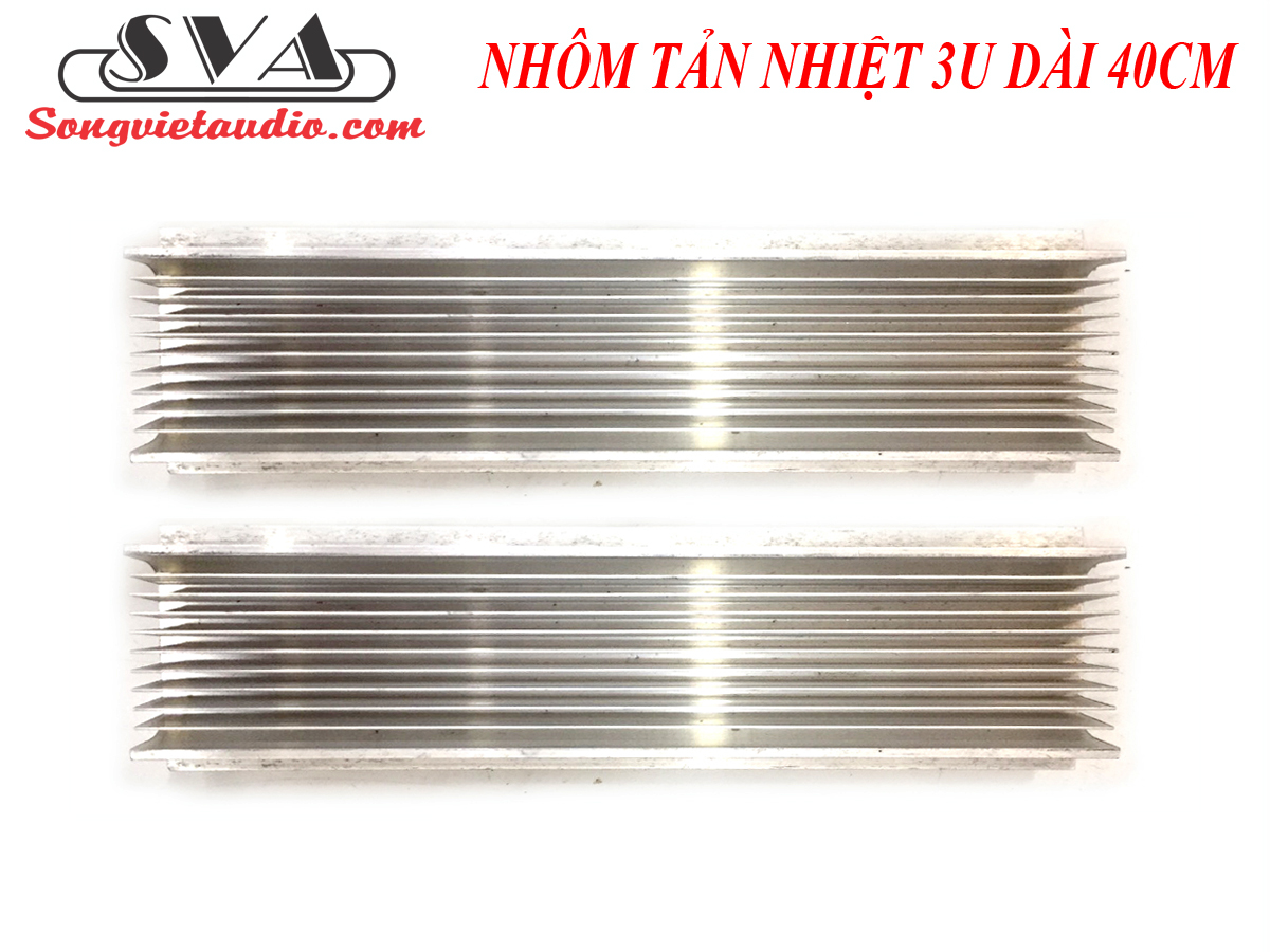NHÔM TẢN NHIỆT 3U DÀI 40 CM.