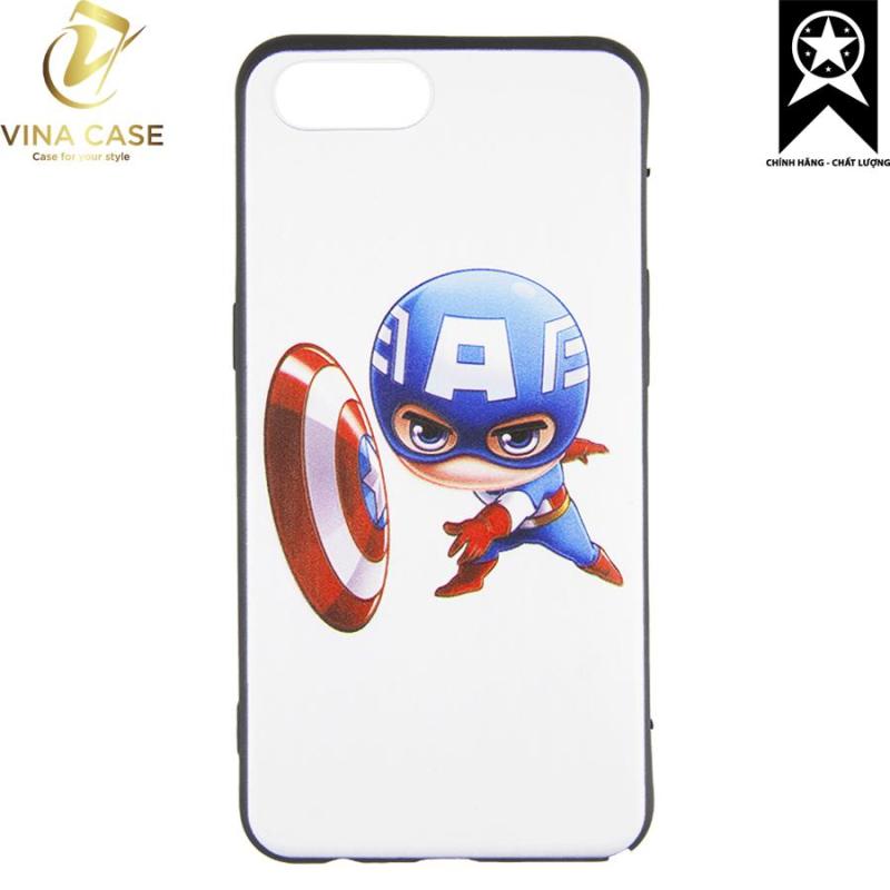 Giá Ốp lưng cho Oppo A3S/ Realme C1 in 3D anh hùng Marvel (6 mẫu)