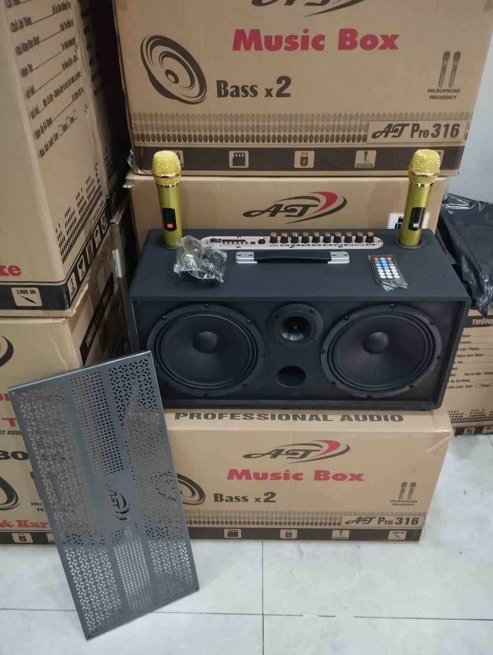 Loa AT mới ra mắt con loa AT Pro 316. 2 MICRO (Tặng kèm 2 cặp pin)