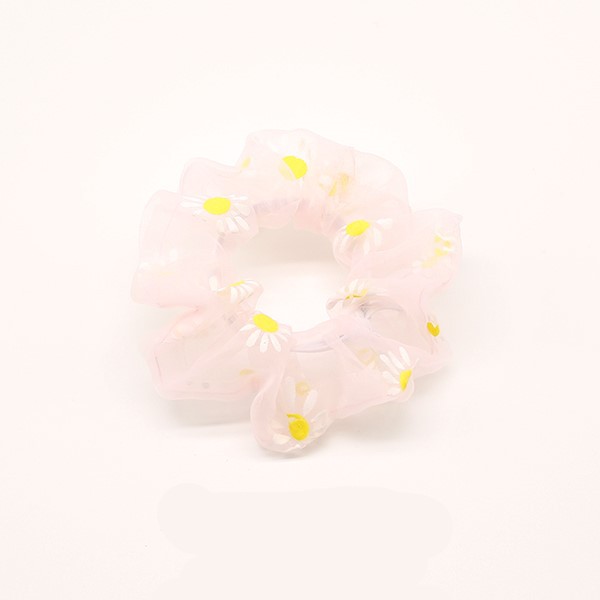 Dây Buộc Tóc Scrunchies Hoa Cúc