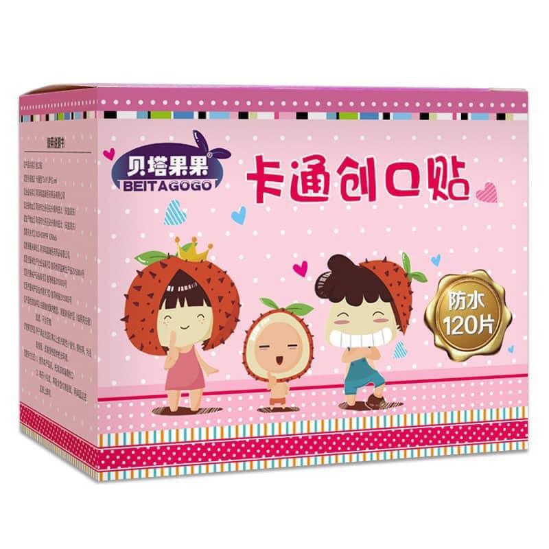 Combo 100 miếng dán băng keo cá nhân hoạt hình