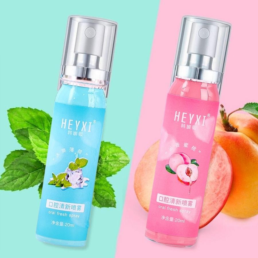 Xịt thơm miệng Heyxi Xịt thơm miệng thảo mộc