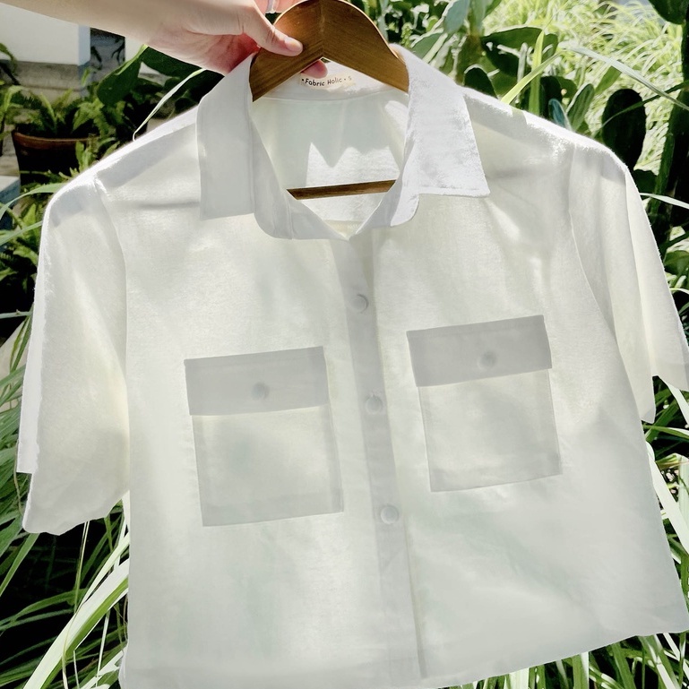 Áo sơ mi 2 túi Fabric Holic
