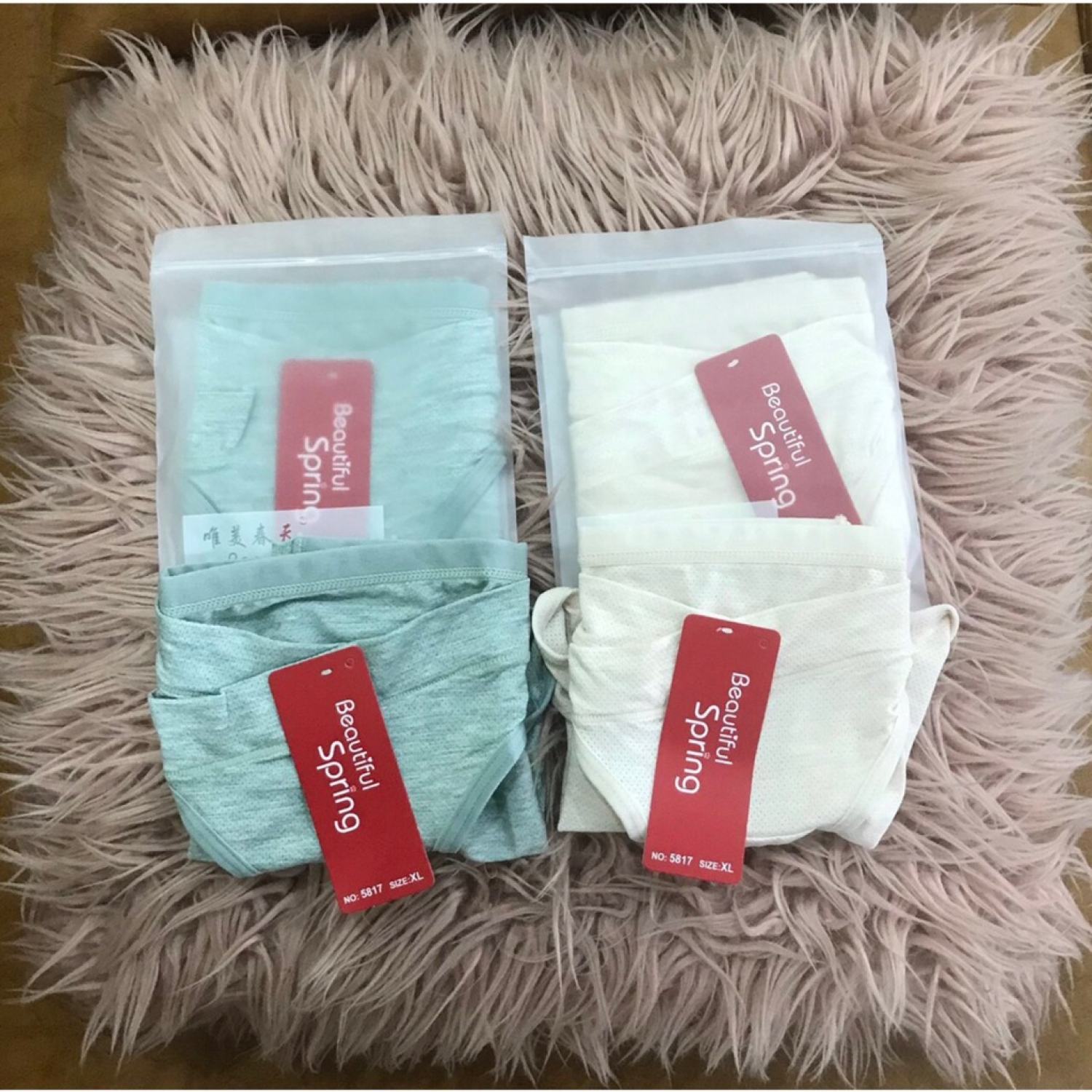 Quần lót bầu cạp chéo loại đẹp Spring túi zip
