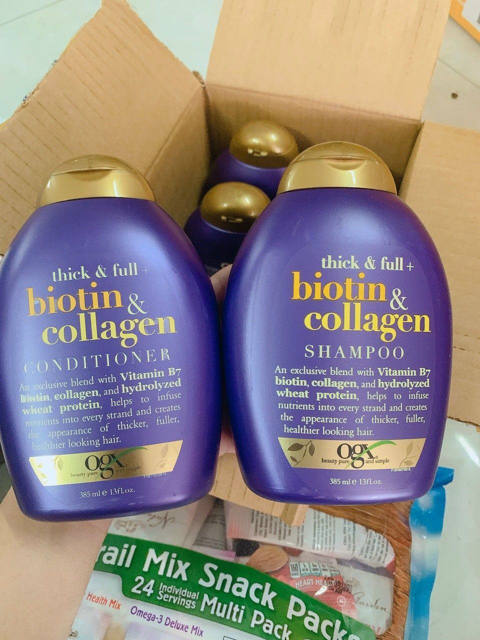 [HCM]CẶP GỘI XẢ BIOTIN&COLLAGEN 385ML CỦA MỸ