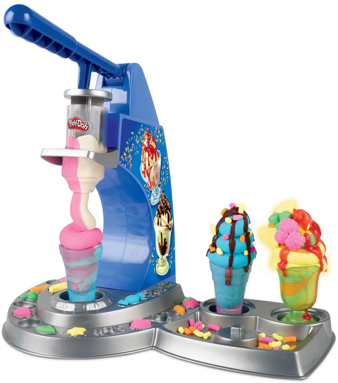 Đồ chơi PLAYDOH - Máy làm kem thần kì - Mã SP E6688