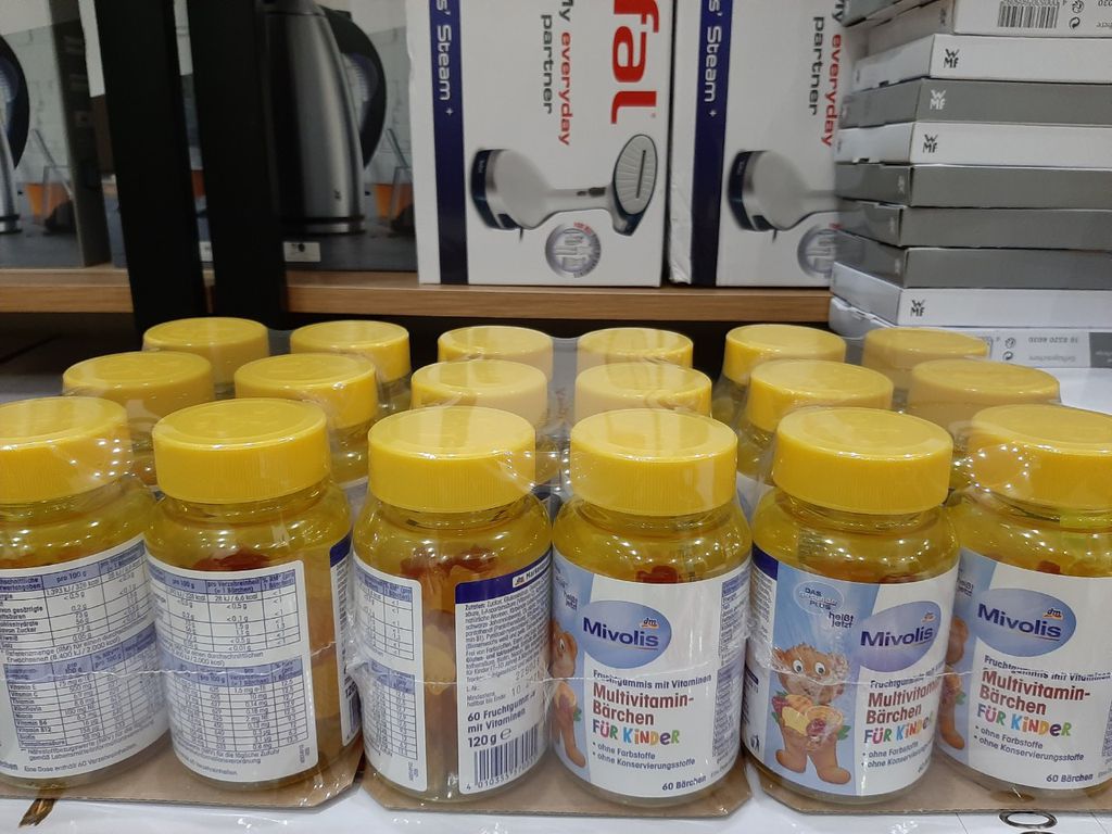 Kẹo gấu Das Gesunde Plus 60 viên [ Nhập Đức ]