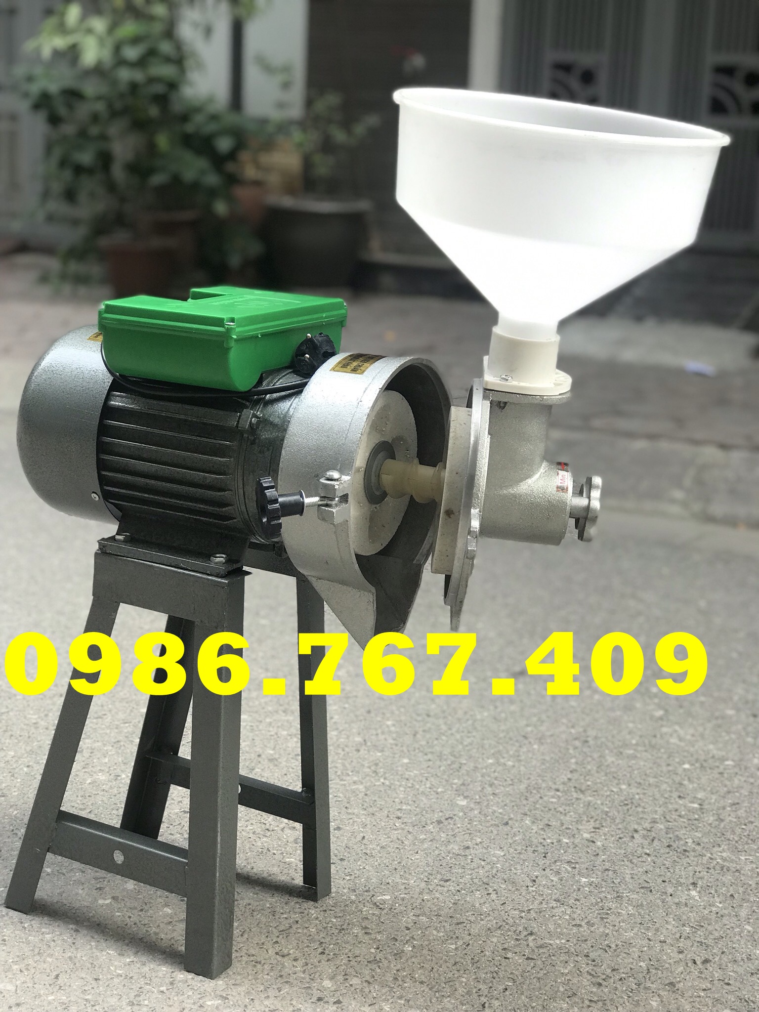 Máy xay bột gạo nước 2 mặt đá mài siêu mịn