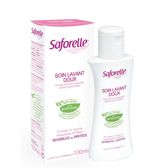 [GIẢM 20K ĐƠN 399K] Saforelle Dung Dịch Rửa Phụ Khoa Soin Lavant Doux 100ml