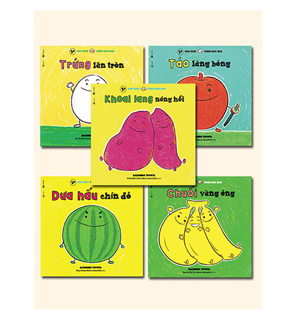 Bộ ehon Dạo chơi cùng hoa quả