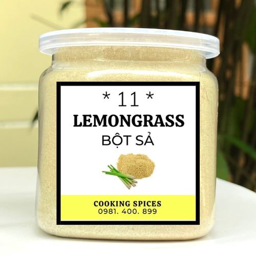 Bột Sả Nguyên Chất ( Lemongrass Ground ) dùng để ướp thịt, hải sản