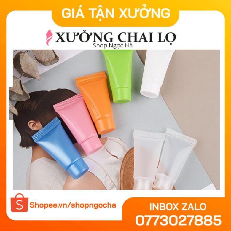 Tuýp (tupe) nhựa 5ml/10ml chiết mỹ phẩm
