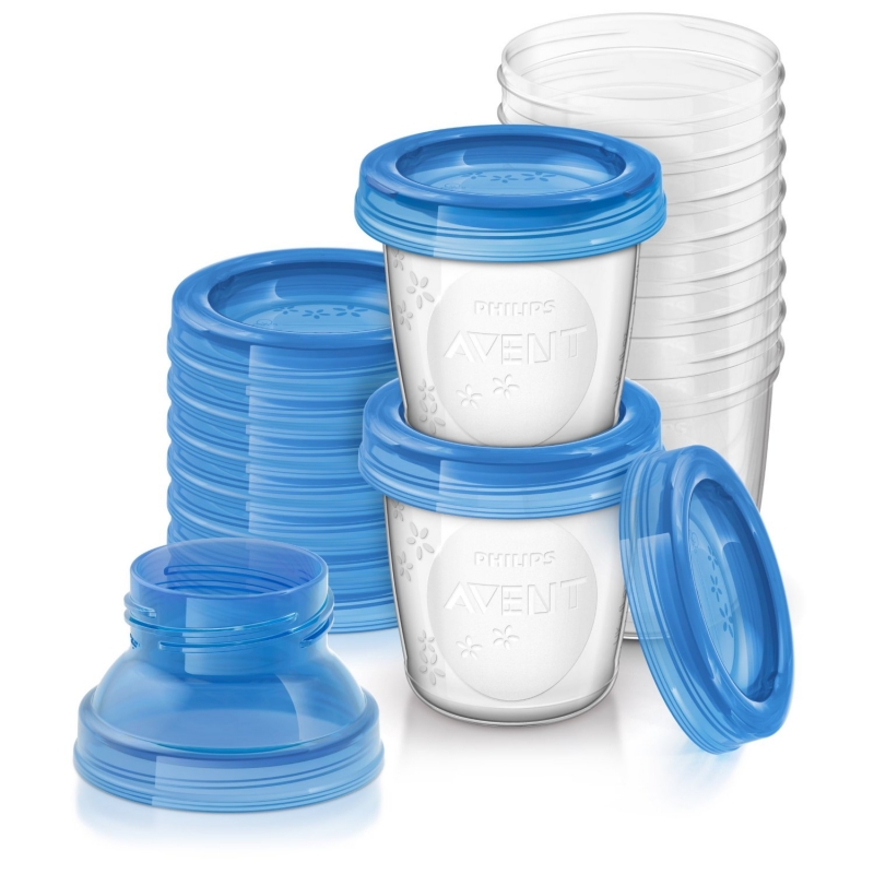 Cốc trữ sữa Avent 180ml chính hãng
