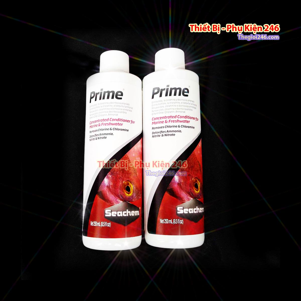Seachem Prime 250ml  Khử Độc Nước Cấp Tốc Dành Cho Hồ Cá Rồng
