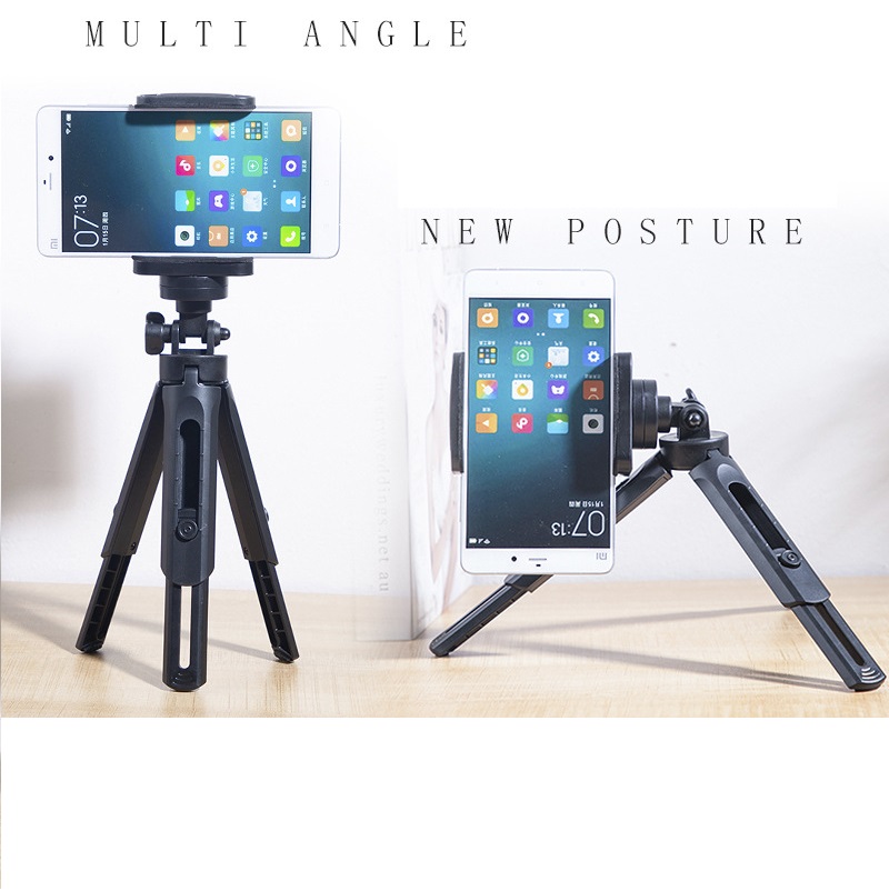 [HCM]Giá đỡ điện thoại 3 chân Tripod MT01 mini (ĐEN)