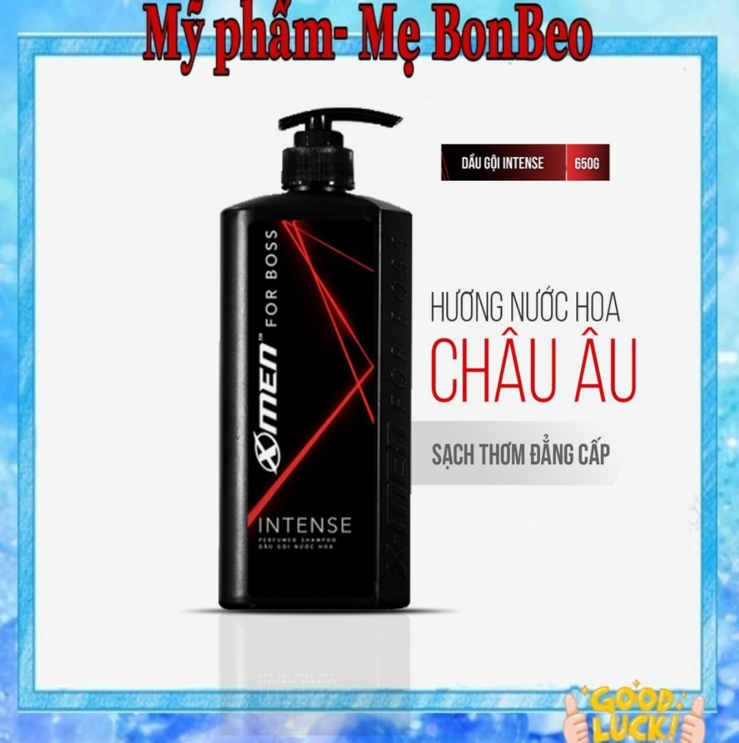 Dầu gội nước hoa Xmen for Boss 650g