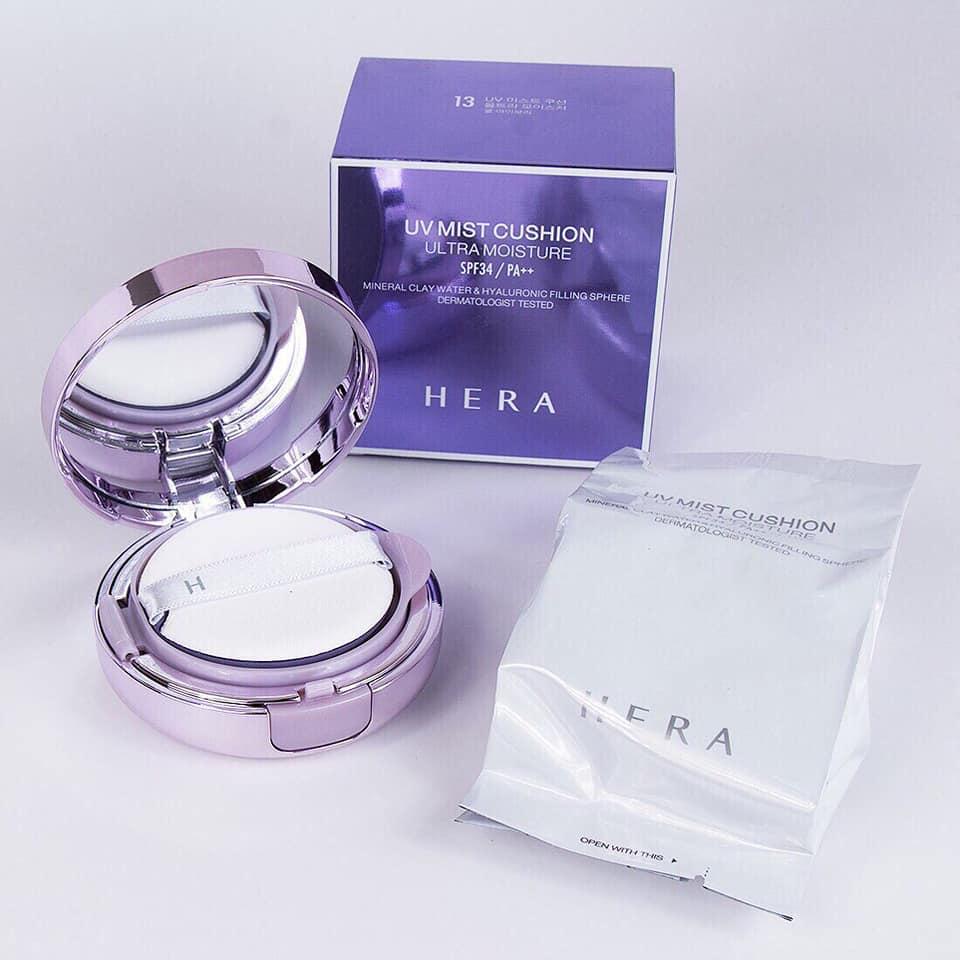 PHẤN NƯỚC HERACUSHION TẶNG KÈM LÕI SƠ CUA