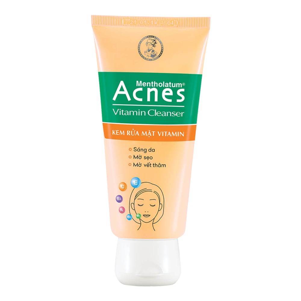Kem Rửa Mặt Acnes Vitamin 100g